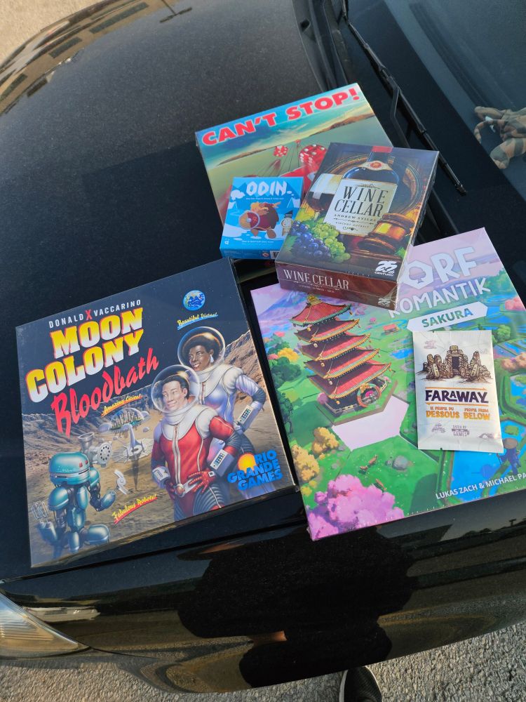 My store credit spending spree lot of board games