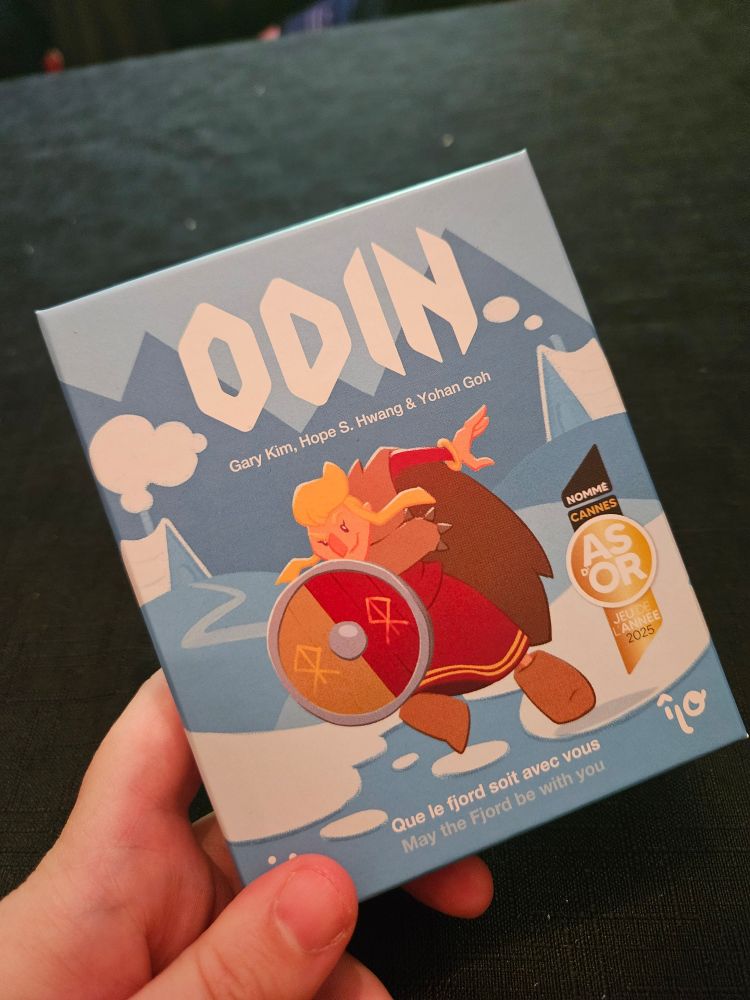 Odin board game on the table