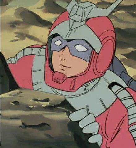 Char in his normal suit 