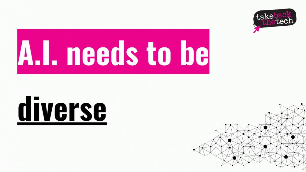 A.I. needs to be transparent, diverse, representative, inclusive