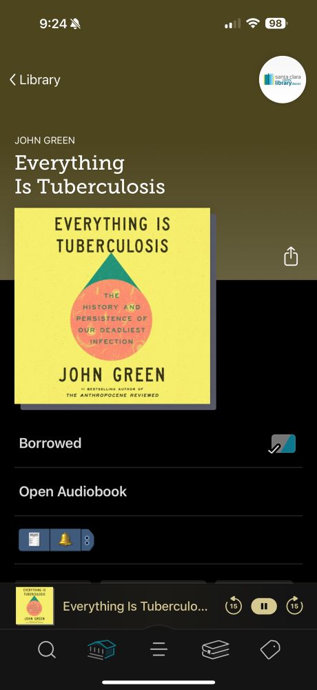 Everything is Tuberculosis in my Libby app