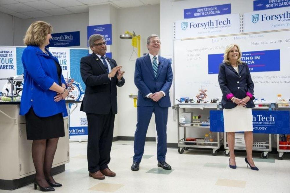 Why The White House Announced Its Broadest Innovation Investment At A Community College