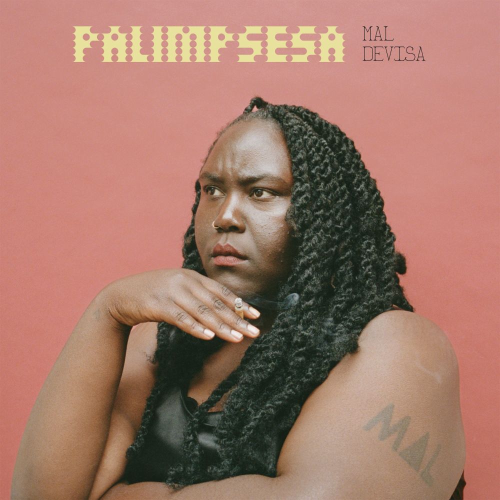 Album cover for Mal Devisa's new album Palimpsesa featuring Deja Carr

Photo by POND Creative
Album art and layout by Kevin Duquette