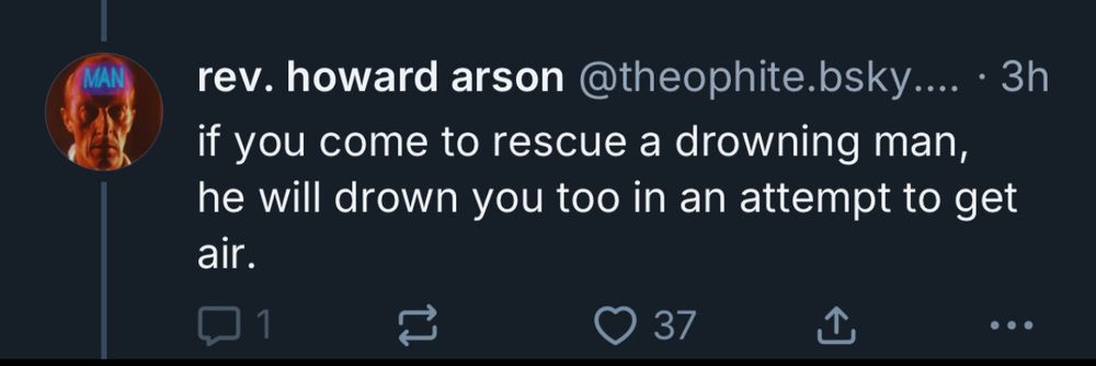 Some dork who's never had any training for water rescue