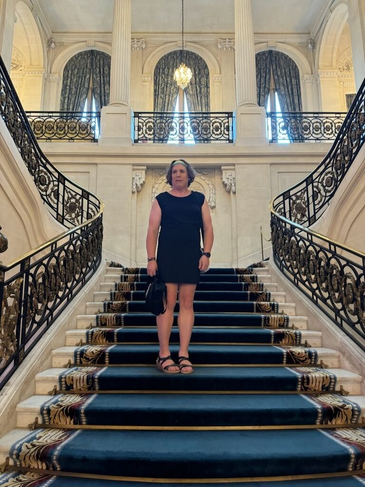 At the US Embassy in Buenos Aires for a Pride Reception. 