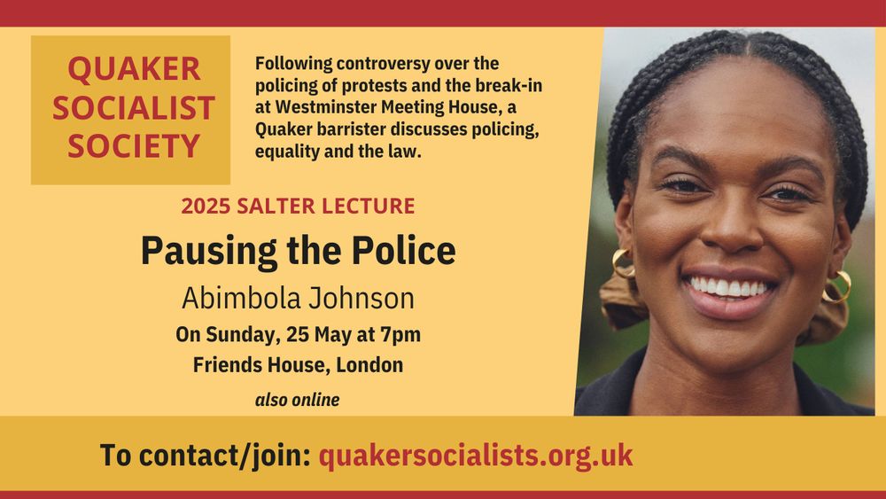 The Salter Lecture 2025 advert 