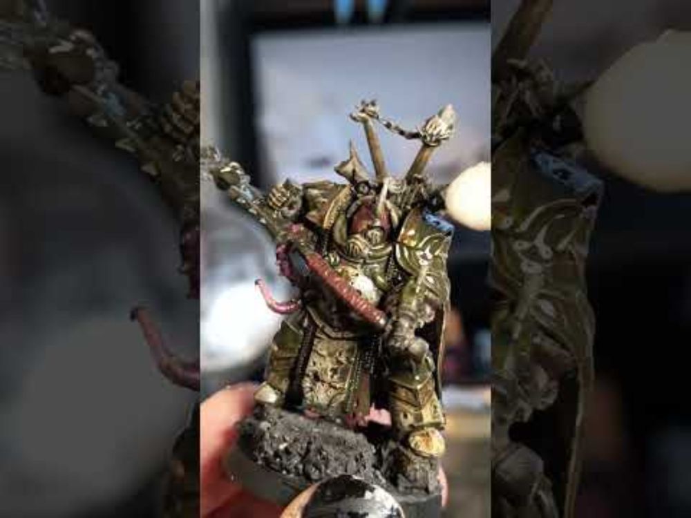 Deathshroud Terminators ft. Streaking Grime #40k #warhammer #chaos #spacemarines #deathguard #nurgle