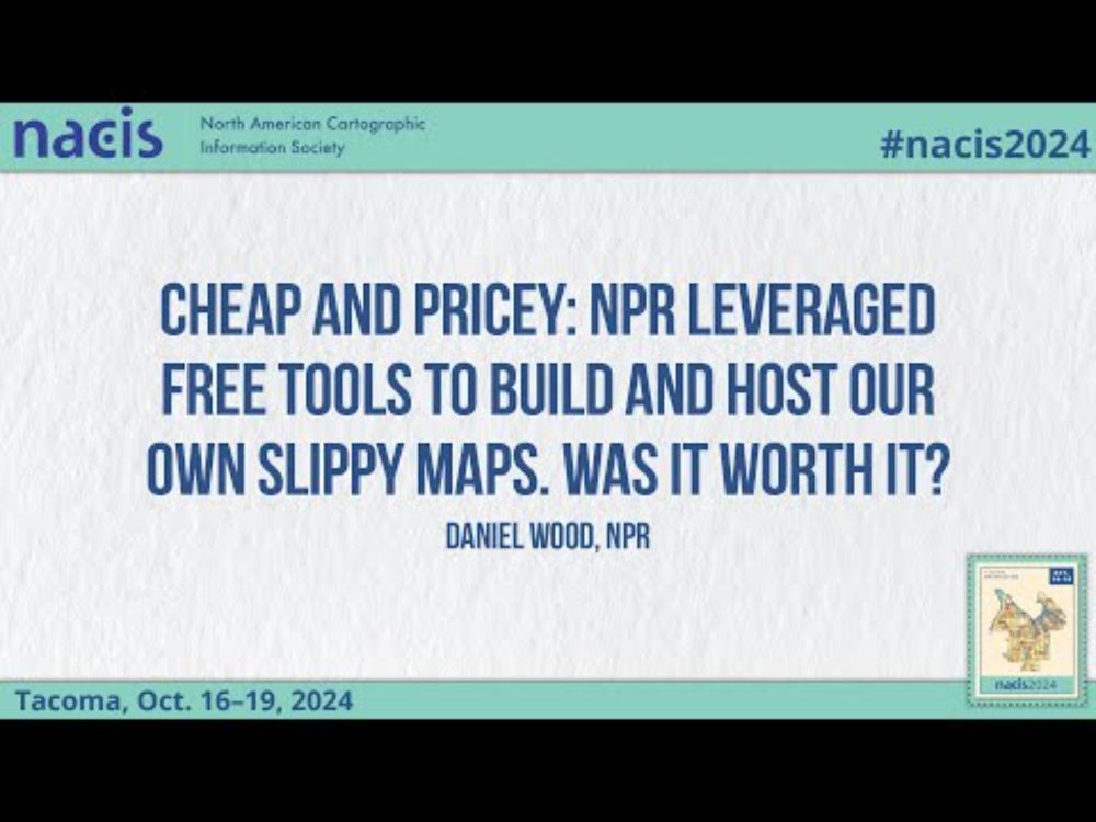 Cheap and Pricey: NPR Leveraged Free Tools To Build and Host Our Own Slippy Maps. Was... Daniel Wood