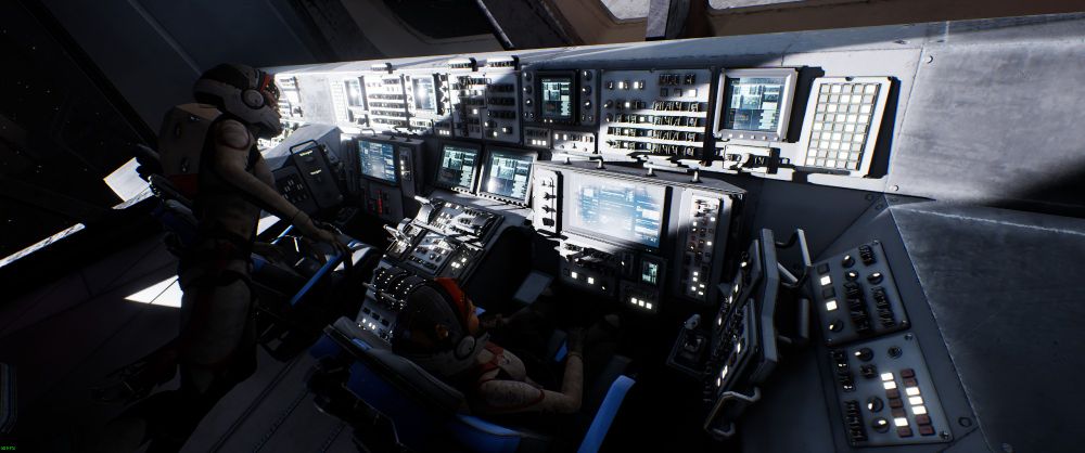 Ark Vita's cockpit operations