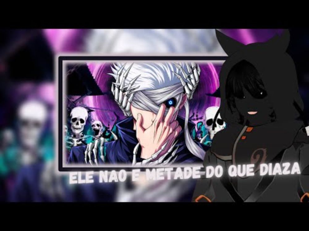 ♫ Satoru Gojo (Jujutsu Kaisen) - O Mais Forte | Gabriza | Vtuber React |