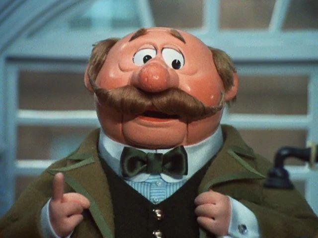 Photo of the Mayor of Southtown from the 1974 Rankin Bass movie The Year Without a Santa Claus.