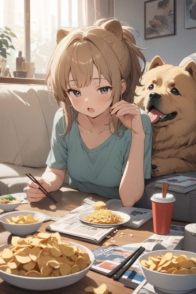 食べてるときと、散歩するときだけ近寄ってくる