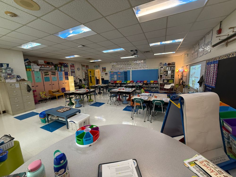 Second grade classroom
