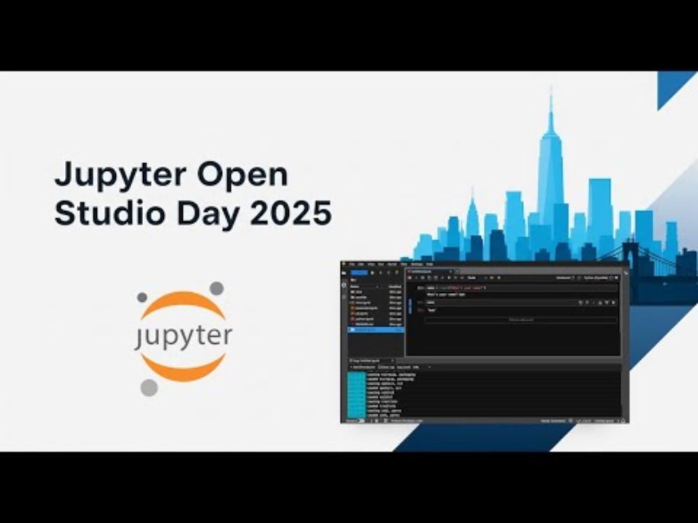 Jupyter Frontends & JupyterLite updates | Jupyter Open Studio Day 2025
