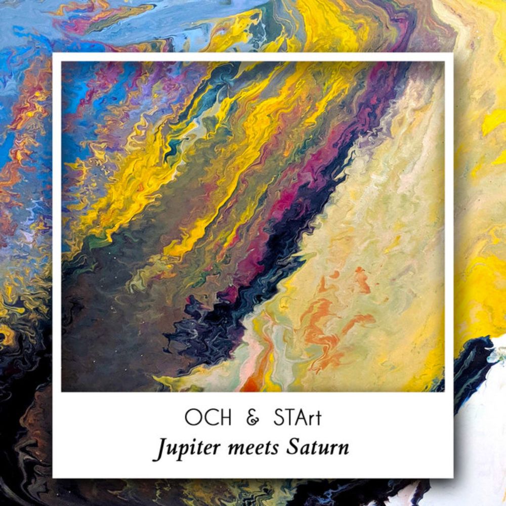 Jupiter meets Saturn, by OCH & STArt