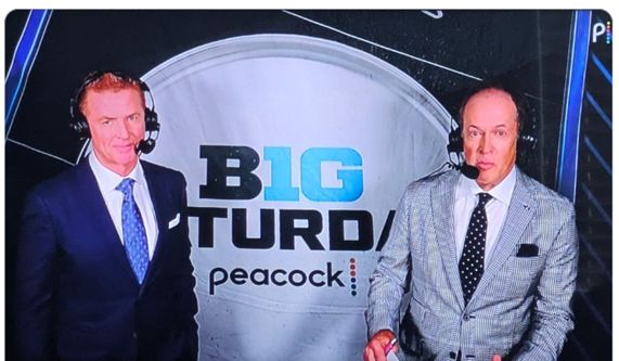 Big Saturday sports show image cropped to read "Big Turd"