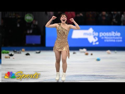 Alysa Liu brings the house down in Boston, wins figure skating world championship | NBC Sports