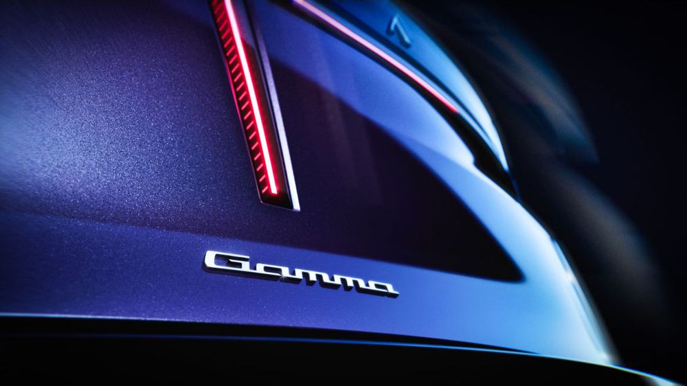 Teaser for the 2026 Lancia Gamma