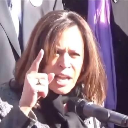 kamala harris from when she said how dare we speak merry christmas