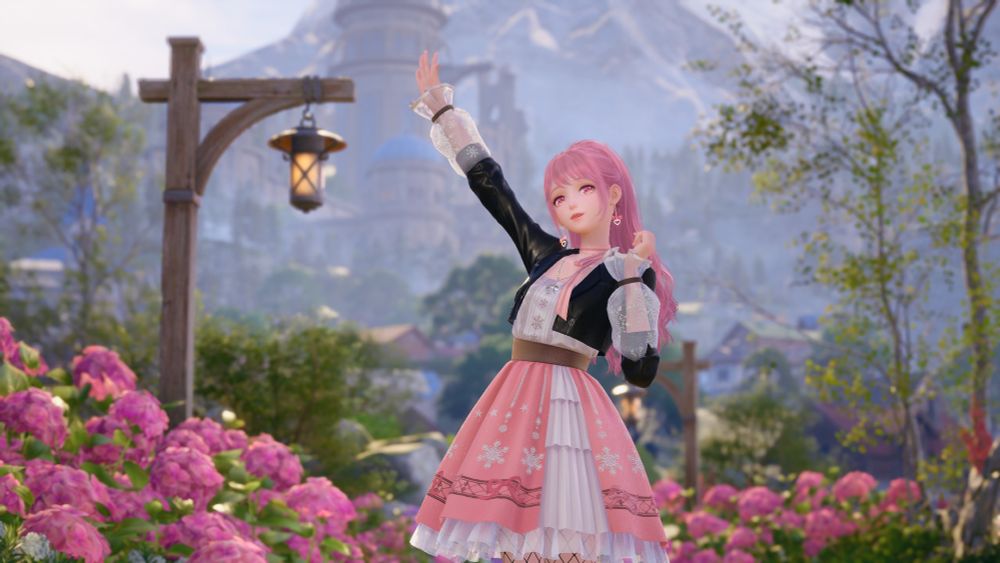 A photo taken within the game Infinity Nikki