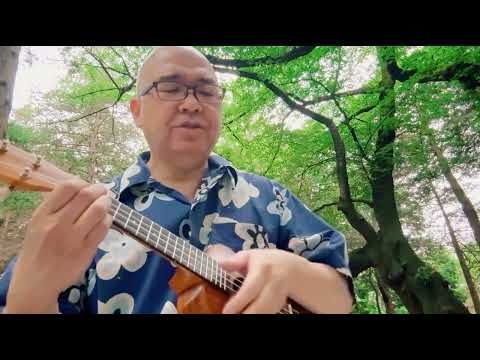 Homework/Otis Rush cover ホームワーク/オーティス・ラッシュ カバー ウクレレ弾き語り@代々木公園