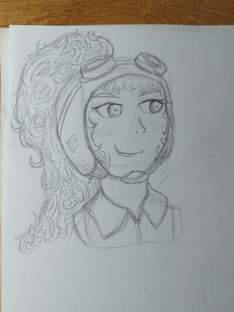 Oh god she's even got curly hair now