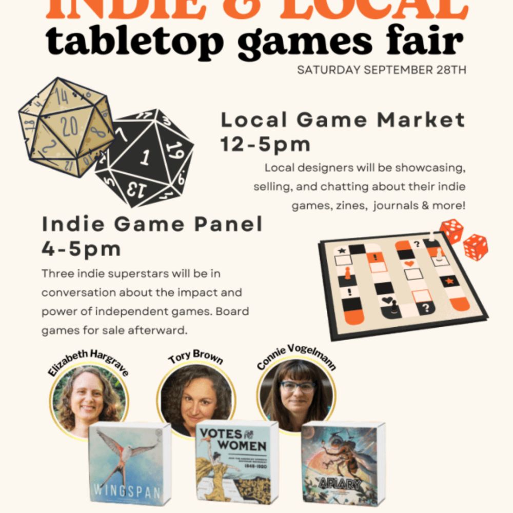 Indie & Local Tabletop Games Fair