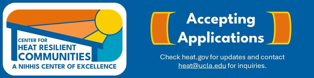 Center for heat resilient communities accepting applications 