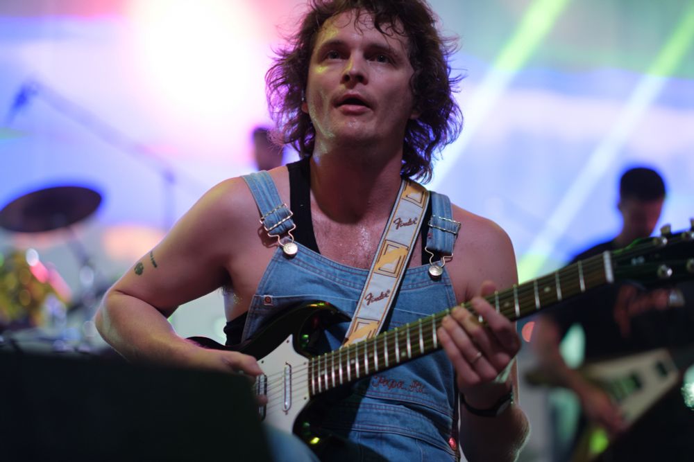 stu sat down right in front of me