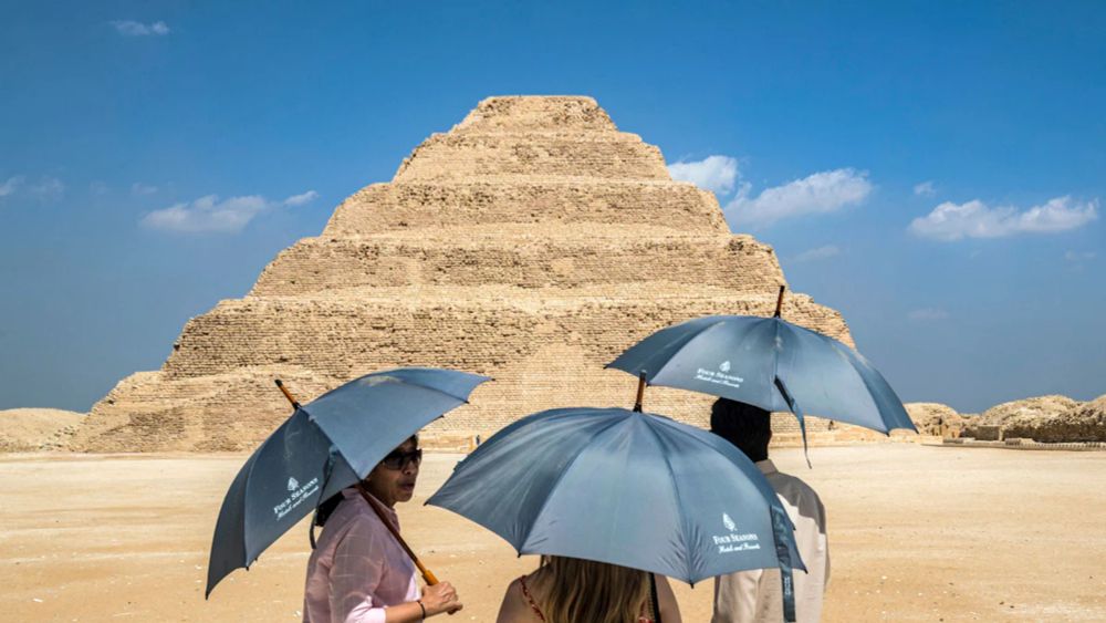 Wurden die Pyramiden mithilfe von Wasserkraft gebaut?