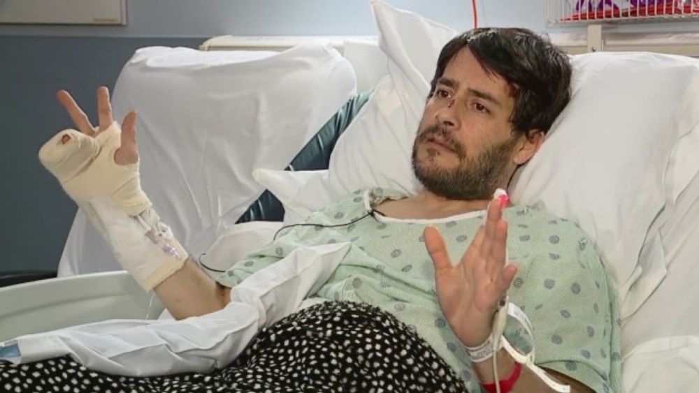 School chef on the mend after being hit while bicycling to work