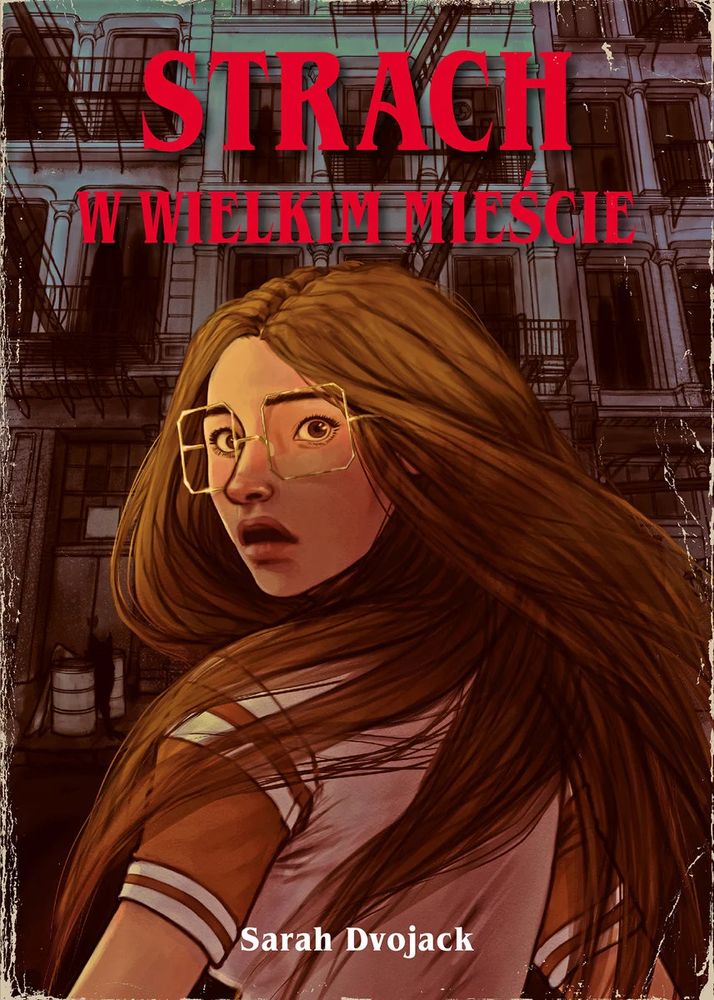 Cover for the Polish edition of WELCOME TO FEAR CITY, Strach w wielkim mieście