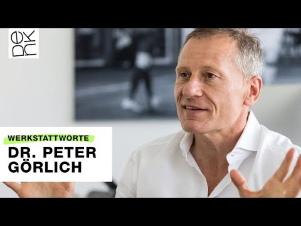 Werkstattworte: Dr. Peter Görlich