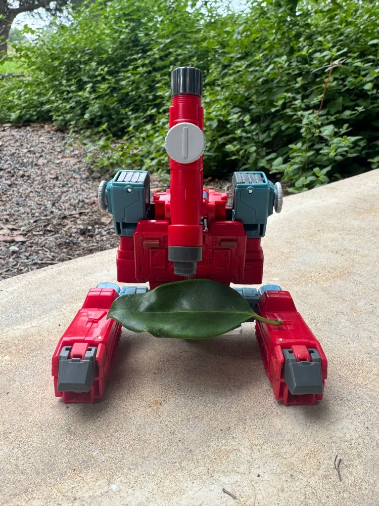 Perceptor in microscope mode, analyzing a leaf.