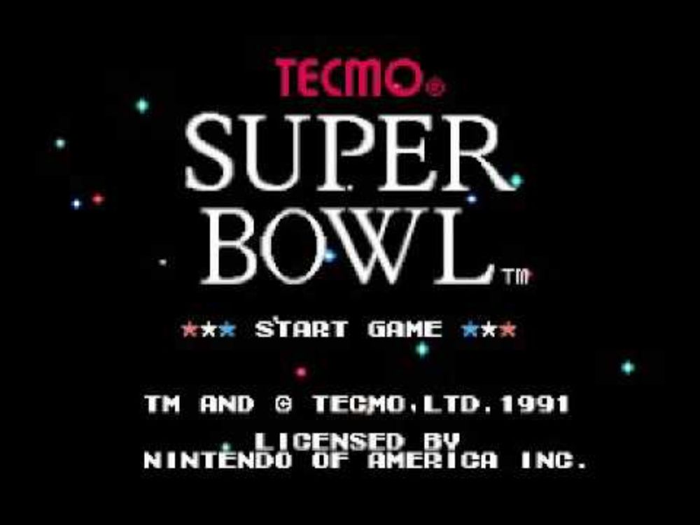Tecmo Super Bowl (NES) Music - Staff Roll