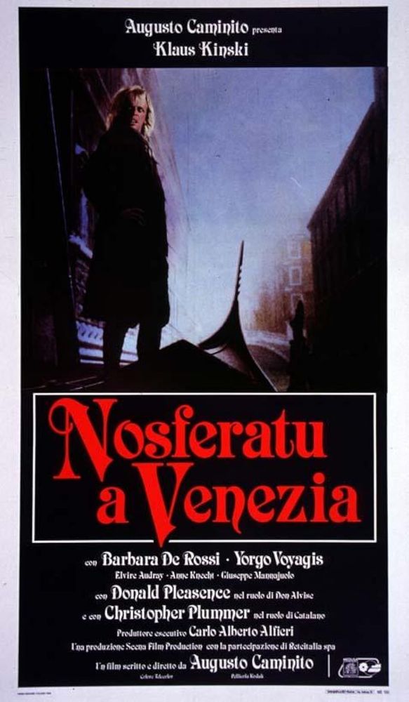 Poster for Nosferatu In Venice (1988)