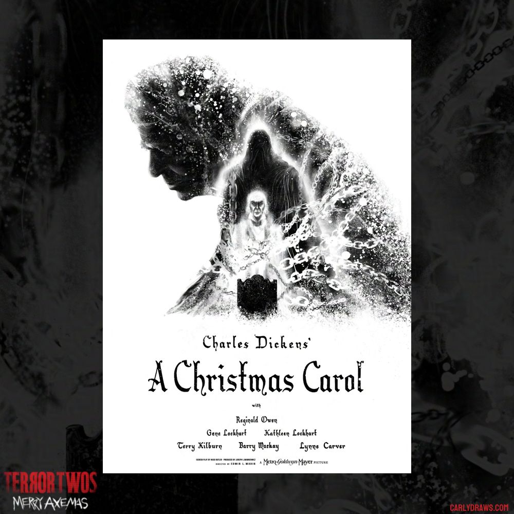 A christmas carol art by Carly A-F