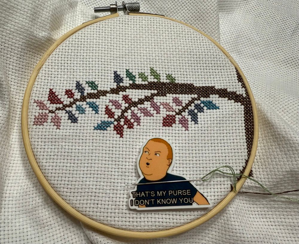 January temperature cross stitch 