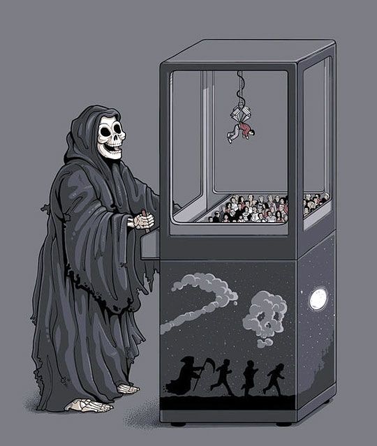 Death crane game meme