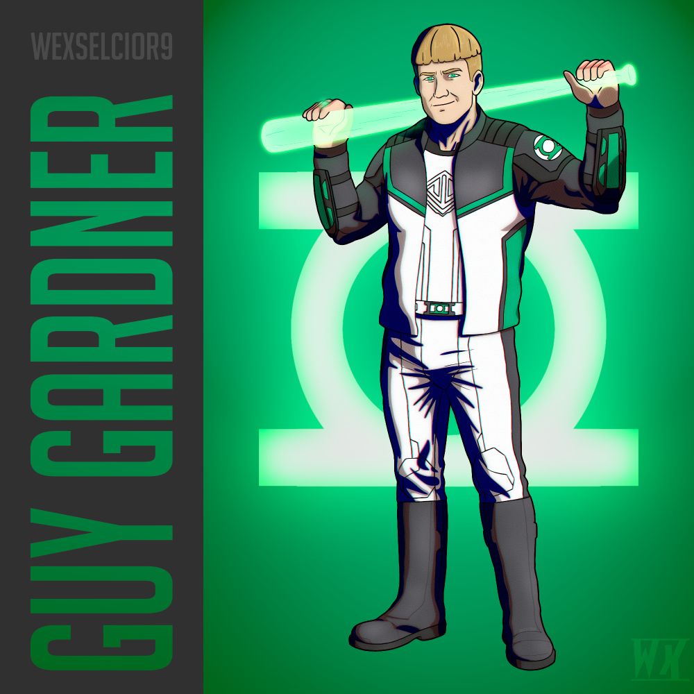 Green Lantern, Guy GARDNER (Nathan FILLION) 