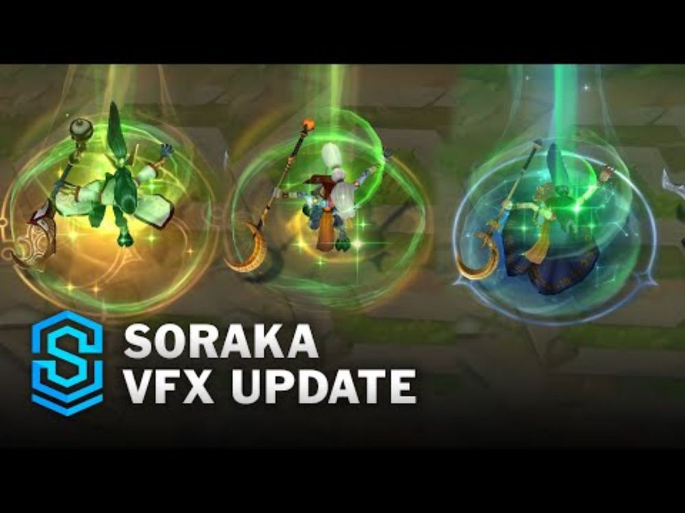 Soraka VFX Update Comparison | League Of Legends