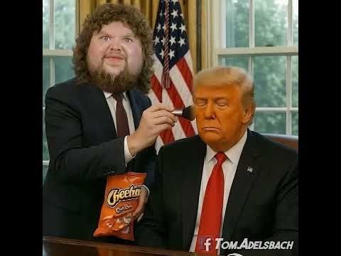 Donald Trump and his Makeup boy JD Vance