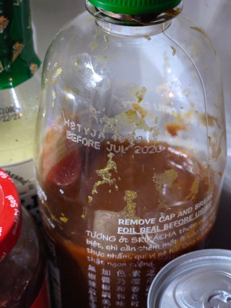 Sriracha from 2020