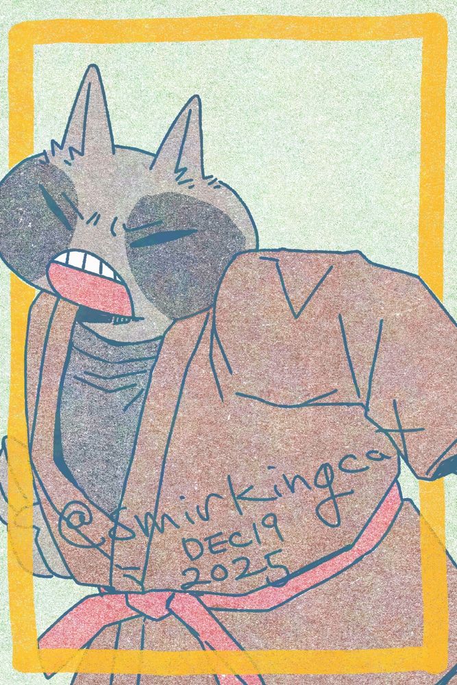 Fan art of Chihiro from Ultra Fight Da! Kyanta 2 in a battle cry and ready to fight pose. 