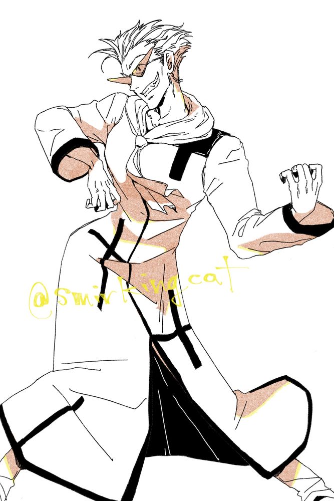 Fan art of Genthru from Huter x Hunter.