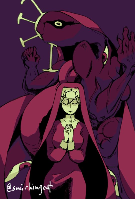 Fan art of Double from Skullgirls.