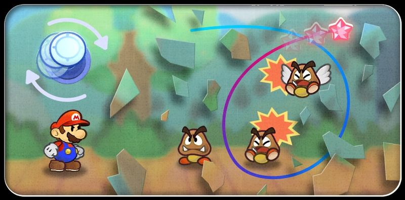 Art Attack from Paper Mario: The Thousand Year Door Remake (Switch)