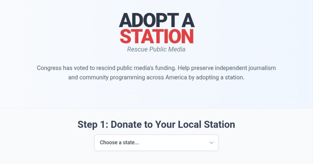 Adopt A Station - Rescue Public Media