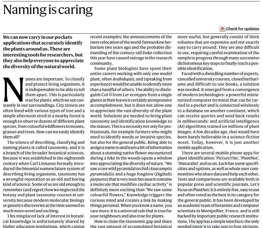 Screenshot of the Editorial.