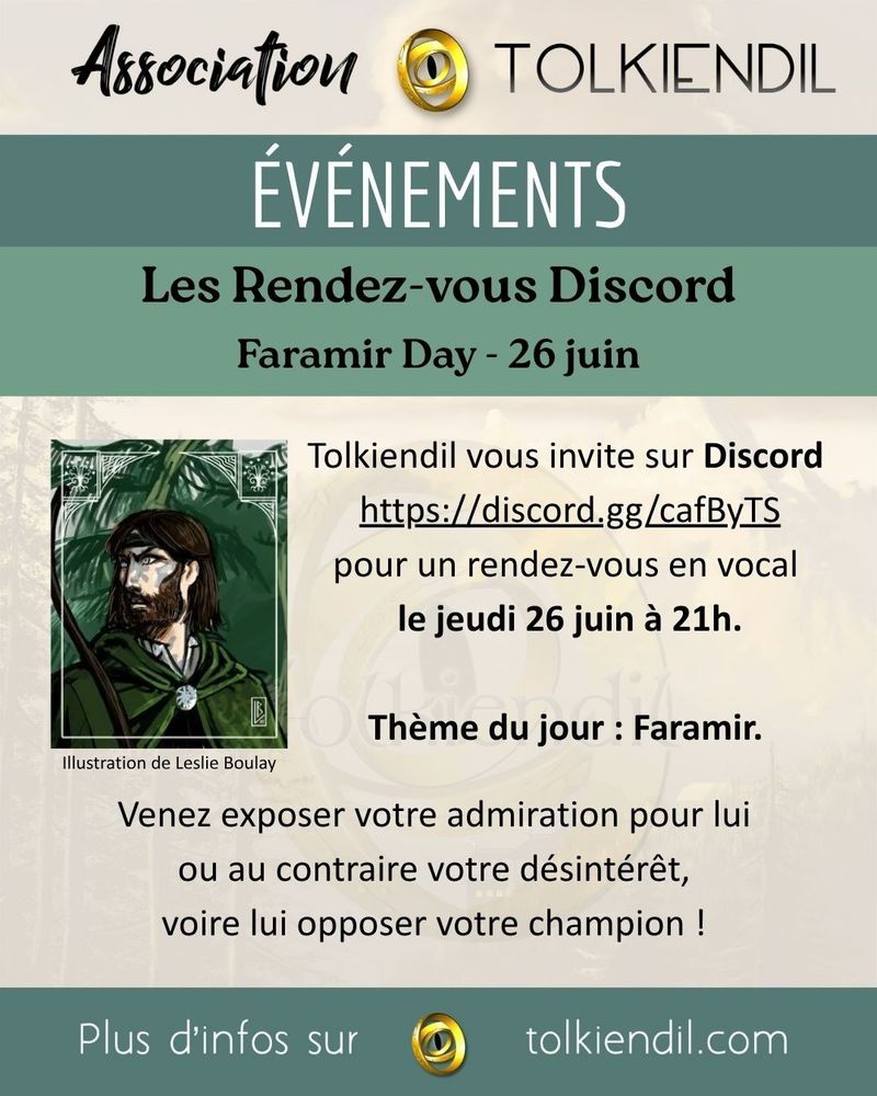 Tolkiendil vous invite sur Discord https://discord.gg/cafByTS